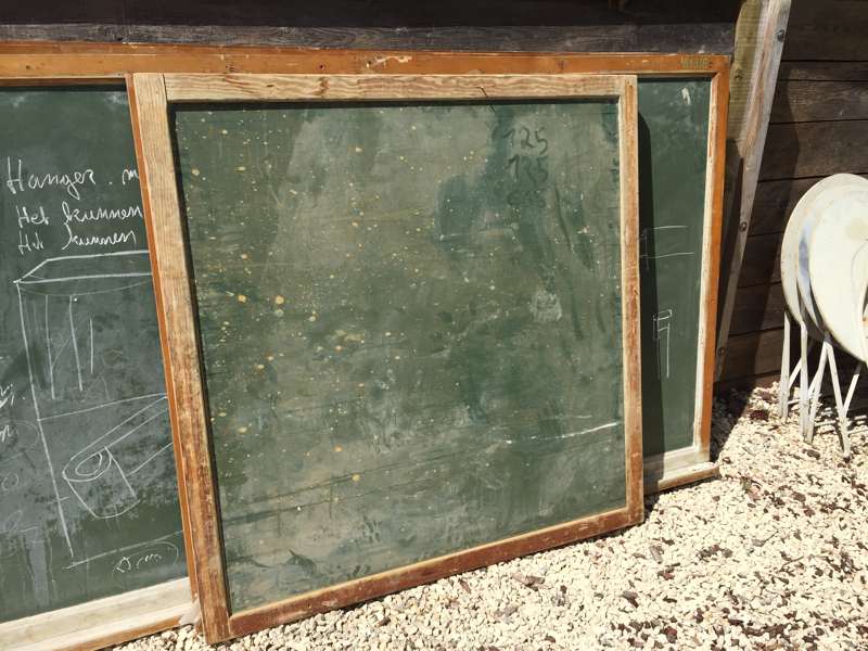 Plantage Kritisch Anoi Mooi oud schoolbord - The Good Stuff Factory