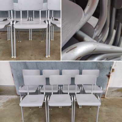 grey horeca chairs vintage_thegoodstufffactory_be