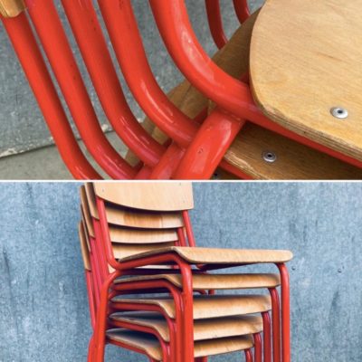 red canteens rode kantinestoelen nterieur exterieur seventies sixties industrial canteens retro ostalgie cowork vintage retro_thegoodstufffactory
