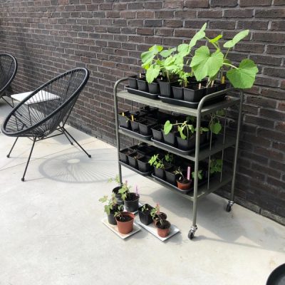 trolley bestek outdoor cafe terras terrace exterieur tables chaises stoelen tafels retro vintage preloved°_thegoodstufffactory_Be