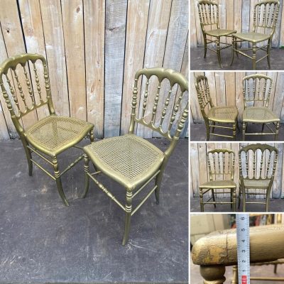 Napoleon drie 3 III regency stijl stoel antiques orkest orchèstre thegoodstufffactory