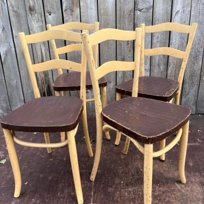 two tone stoelen tweedehands meubels belgische vintage projectinrichting horeca antikk industriële inredning restauranng design horeca cafe hotel the good stuff factory