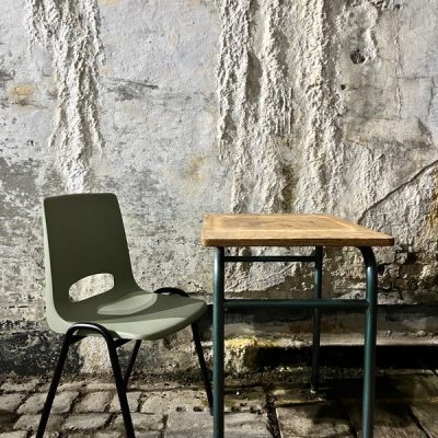 Polly cementgrijs outdoor indoor chair project interior horeca restaurang cafe vintage retro sillas stoel chair cadeira the good stuff factory