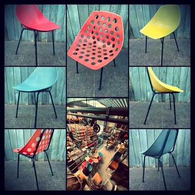 Pierre Guariche Meurop cadeira sillas chaise stoel coquillage meurop vintage retro mid century design the good stuff factory