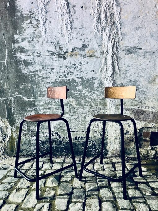 stool tabouret black vintage retro ostalgie inredning stoel chair chaise sillas cadeira Good stuff factory