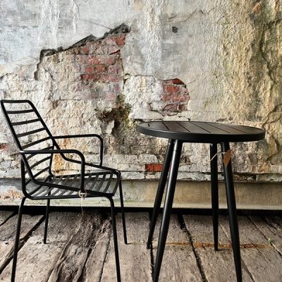 Bistro Barrel tafel green art chair chaise stuhl silla cadeira stolar sedia the good stuff factory antiques antikk inredning horeca restaurang ostalgie retro