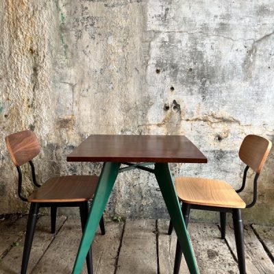 Rotor vierkant 70 tafel green art chair chaise stuhl silla cadeira stolar sedia the good stuff factory antiques antikk inredning horeca restaurang ostalgie retro