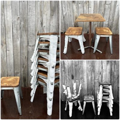 tabouret kruk tolix fibrocit ré-bel the good stuff factory midcentury design horeca restaurang cafe meubilair retro ostalgie antikk vintage sillas stoel chaise stolar cadeira inspo