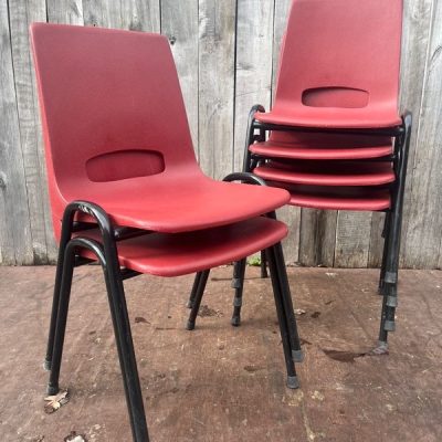 Bordeaux pvc re-bel the good stuff factory chair chaise sillas cadeira ostalgie antikk inredning restaurang industrial horeca