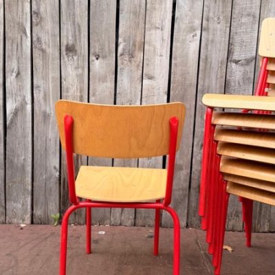 kantinestoel red re-bel the good stuff factory retro ostalgie sillas cadeira stolar stuhl inredning
